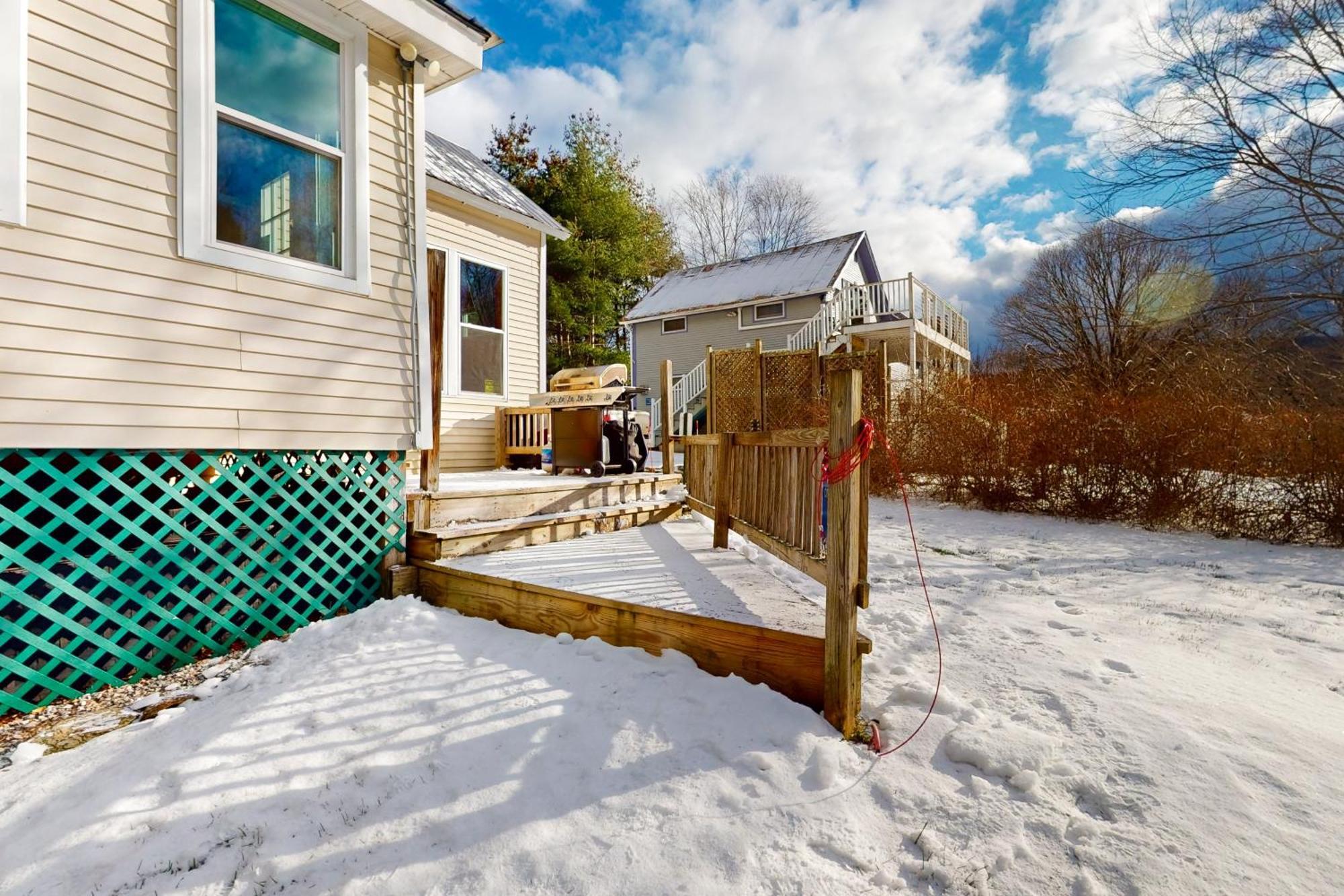 Jay Peak Getaway On Trout River Montgomery Exteriör bild