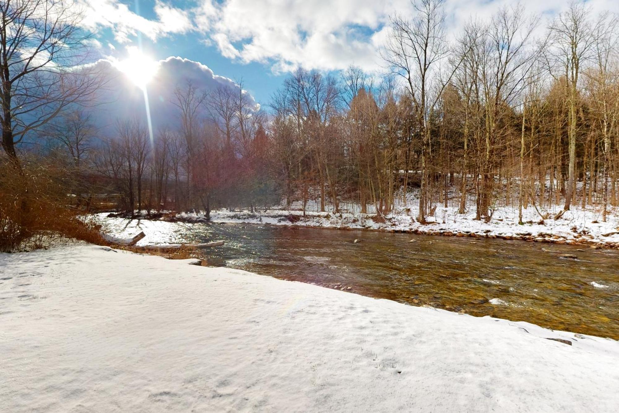 Jay Peak Getaway On Trout River Montgomery Exteriör bild